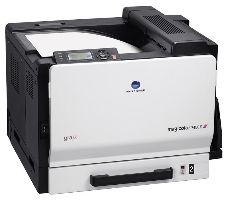 Konica Minolta Magicolor 7450 Ii Grafx Color Laser Printer Copierguide