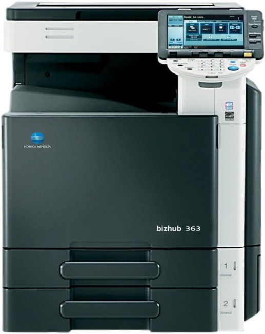 Konica Minolta bizhub 363 Monochrome Multifunction Printer CopierGuide