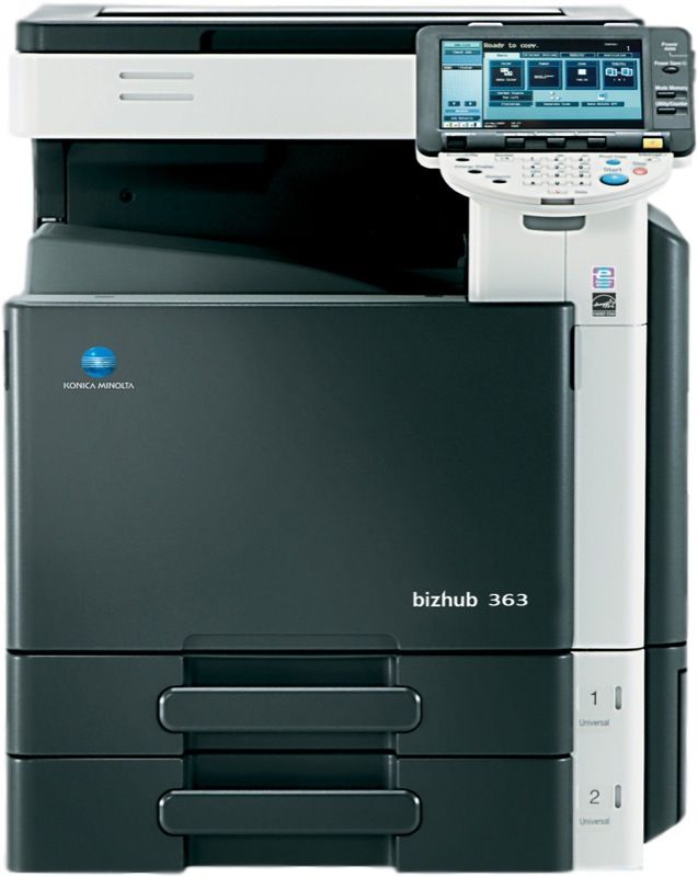 Konica Minolta bizhub 363 Monochrome Multifunction Printer ...