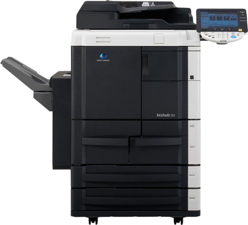 Konica Minolta Bizhub 751 Monochrome Multifunction Printer Copierguide