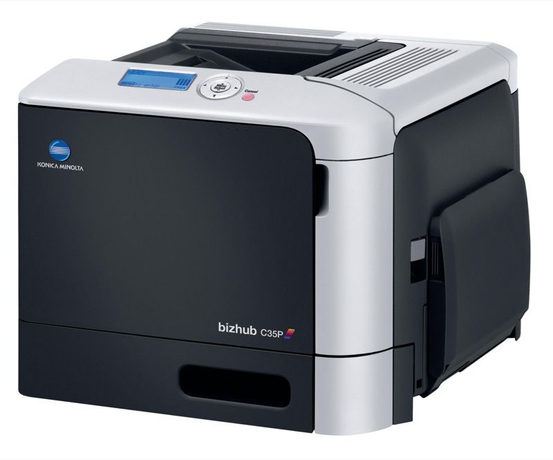 Konica Minolta Bizhub C35p Color Laser Printer Copierguide