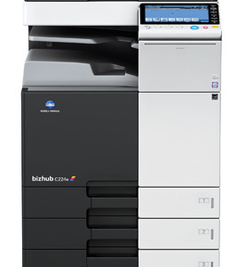 Konica Minolta bizhub C224 color Multifunction Printer - CopierGuide