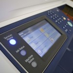 Xerox 6605 controls angled