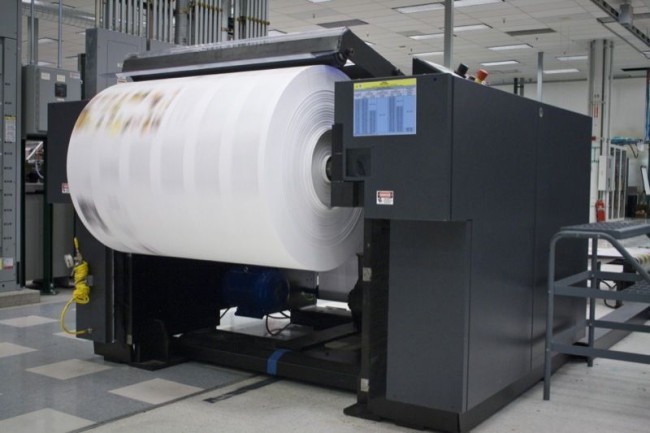 HP Color Inkjet Web Press roll