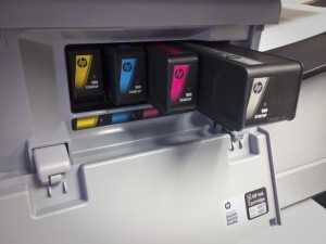 HP MFP X585 inkjet cartridges