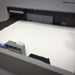 HP MFP X585 paper tray